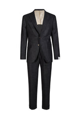 SINGLE BREASTED SUIT WITH PENCED PANTS