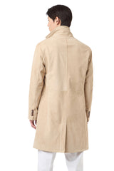 CAPPOTTO MONOPETTO SUEDE
