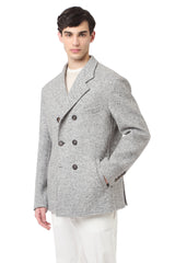 PEAKOT WOOL CASHMERE TWEED