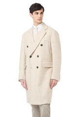 Double -breasted coat Cashmere Spina