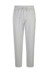 PANTALONE COTONE CASHMERE GESSATO