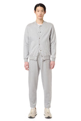 BOMBER FELPA COTONE CASHMERE GESSATO