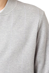 BOMBER FELPA COTONE CASHMERE GESSATO