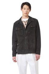 Resinato suede jacket