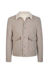 VELVET COLLAR JACKET