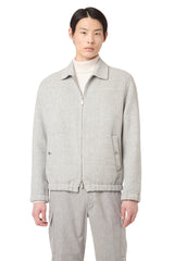 Bomber full zip wool wool Wales