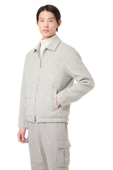 Bomber full zip wool wool Wales