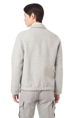 Bomber full zip wool wool Wales