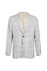 GIACCA MONOPETTO SETA CASHMERE