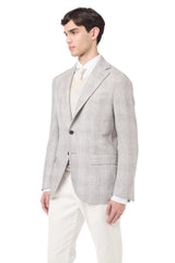 GIACCA MONOPETTO SETA CASHMERE