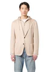 MP HOODED BIKER JACKET