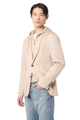 MP HOODED BIKER JACKET