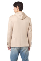 MP HOODED BIKER JACKET