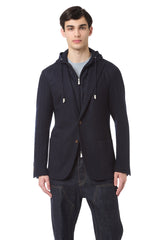 GIACCA CON PETTORINA LANA CASHMERE