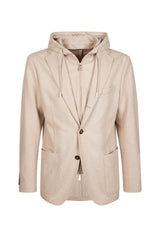 GIACCA CON PETTORINA LANA CASHMERE