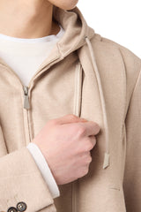 GIACCA CON PETTORINA LANA CASHMERE