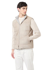 GILET REVERSIBILE SUEDE