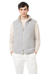 GILET REVERSIBILE SUEDE