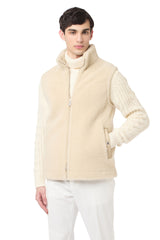 SHEARLING VEST