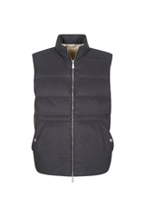 GILET TESSUTO TECNICO E COTONE SEA ISLAND