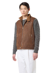 BIKER SHEARLING VEST