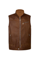 BIKER SHEARLING VEST