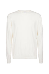 CREW NECK DOUBLE COLLAR SWEATER