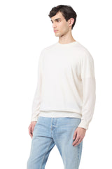 CREW NECK DOUBLE COLLAR SWEATER