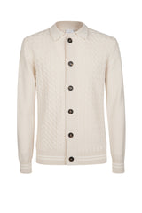 MAGLIA-CAMICIA CASHMERE