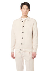 MAGLIA-CAMICIA CASHMERE