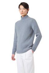 WOOL VULCANO NECK SWEATER