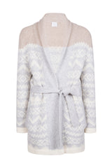 JACQUARD CARDIGAN SWEATER