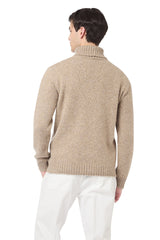 DIAMOND TURTLENECK SWEATER