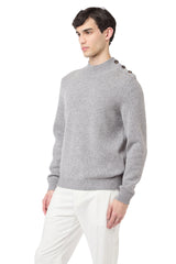 MAGLIA COLLO ALTO LANA