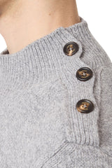 MAGLIA COLLO ALTO LANA