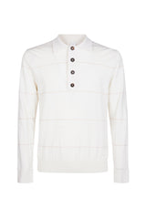 POLO IN MAGLIA COTONE CASHMERE