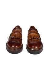 SCARPA STRINGATA PELLE BUFALINO