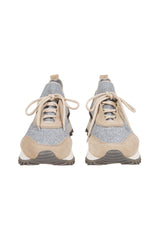 SNEAKERS MAGLIA E SUEDE