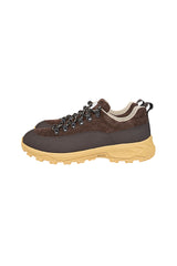 SNEAKERS SUEDE E PELLE GOMMATA