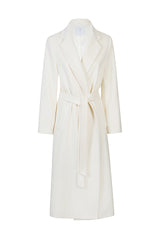 CAPPOTTO CON CINTURA LANA VERGINE UNITA