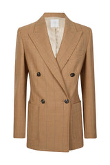 GIACCA DOPPIOPETTO LANA GESSATA