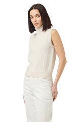 MAGLIA SMANICATA LANA CASHMERE