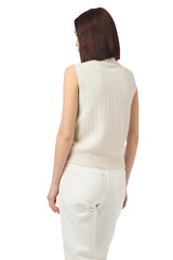MAGLIA SMANICATA LANA CASHMERE