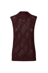 SLEEVELESS SWEATER