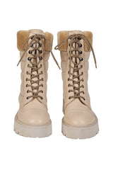 STIVALETTO PELLE BOVINA VITELLO CON MONTONE