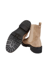 STIVALETTO CAMOSCIO VITELLO