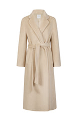 CAPPOTTO CON CINTURA ALPACA LANA CASHMERE