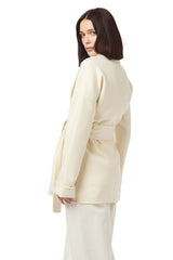 CAPPOTTO CON CINTURA LANA 14 MICRON