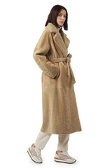 CAPPOTTO IN PELLICCIA & MONTONE SHEARLING AGNELLO