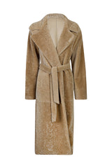 CAPPOTTO IN PELLICCIA & MONTONE SHEARLING AGNELLO